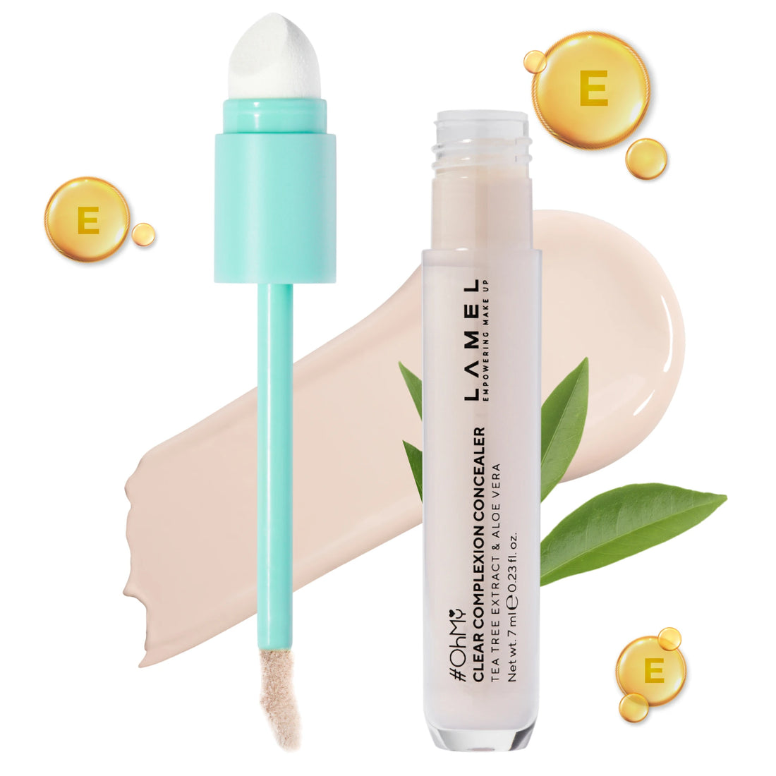 LAMEL Oh My Clear Face Concealer shade Caramel 405 model image