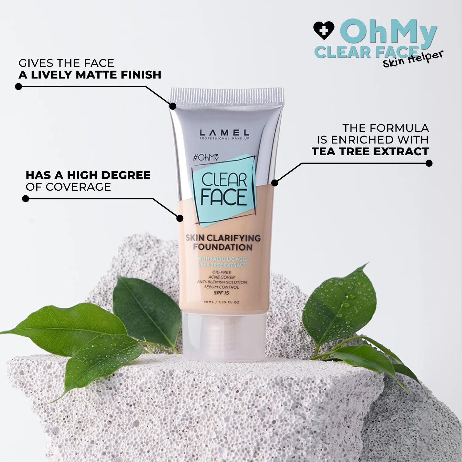 Oh My Clear Face Foundation