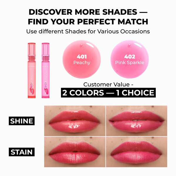 Peachy-Sparkle Set