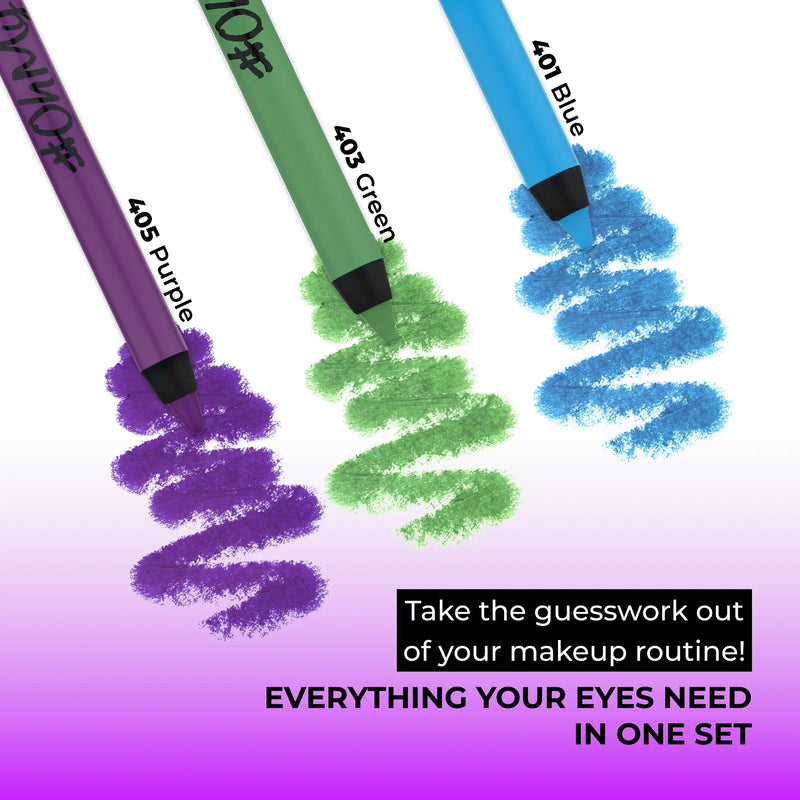 Purple-Blue-Green Set