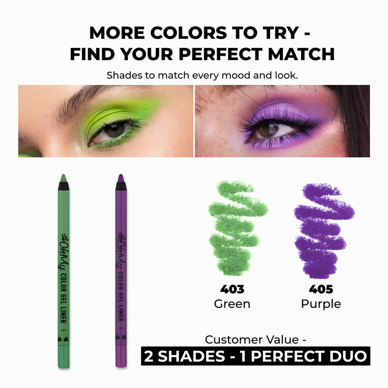 Purple-Green Set