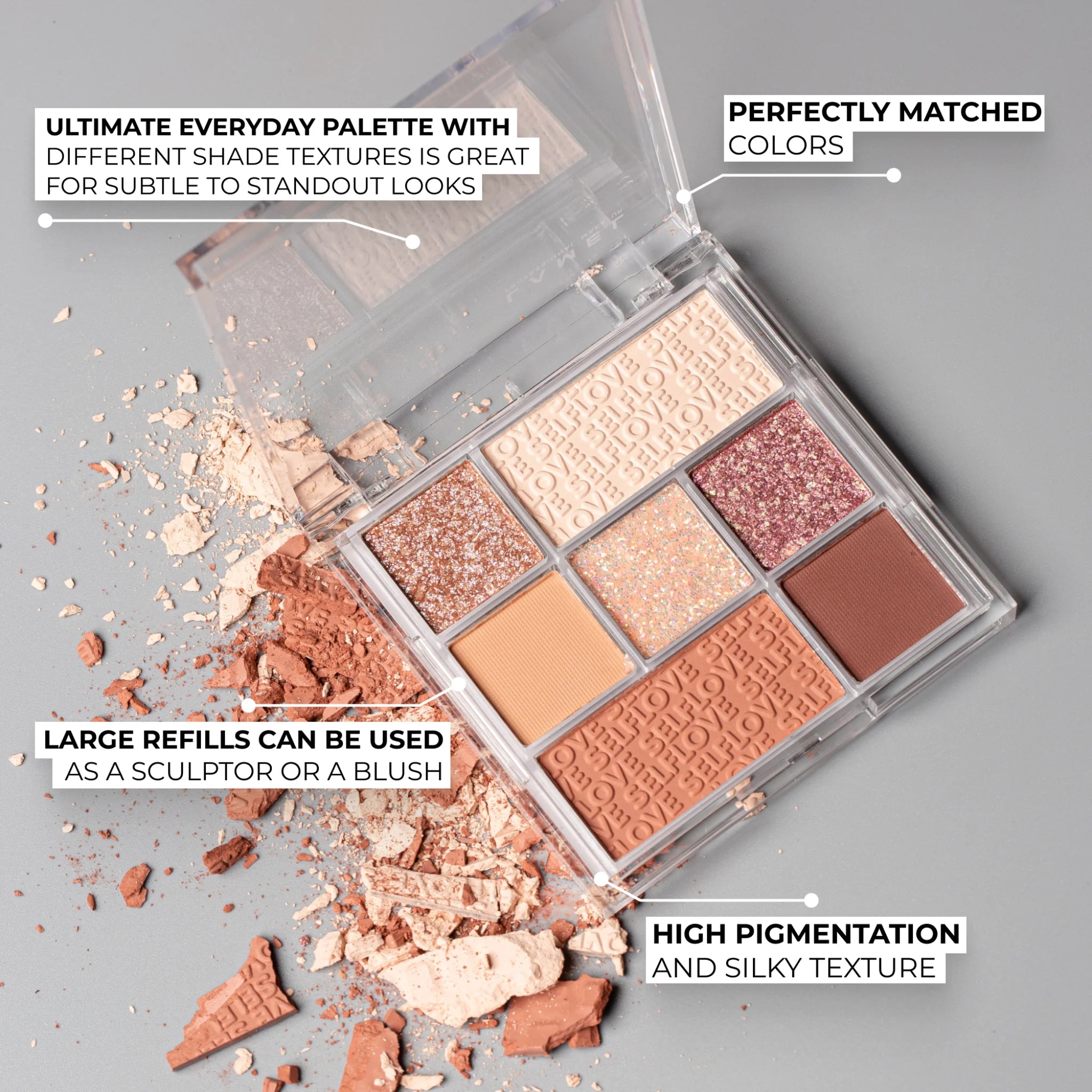 SELFLOVE Eyeshadow Palette