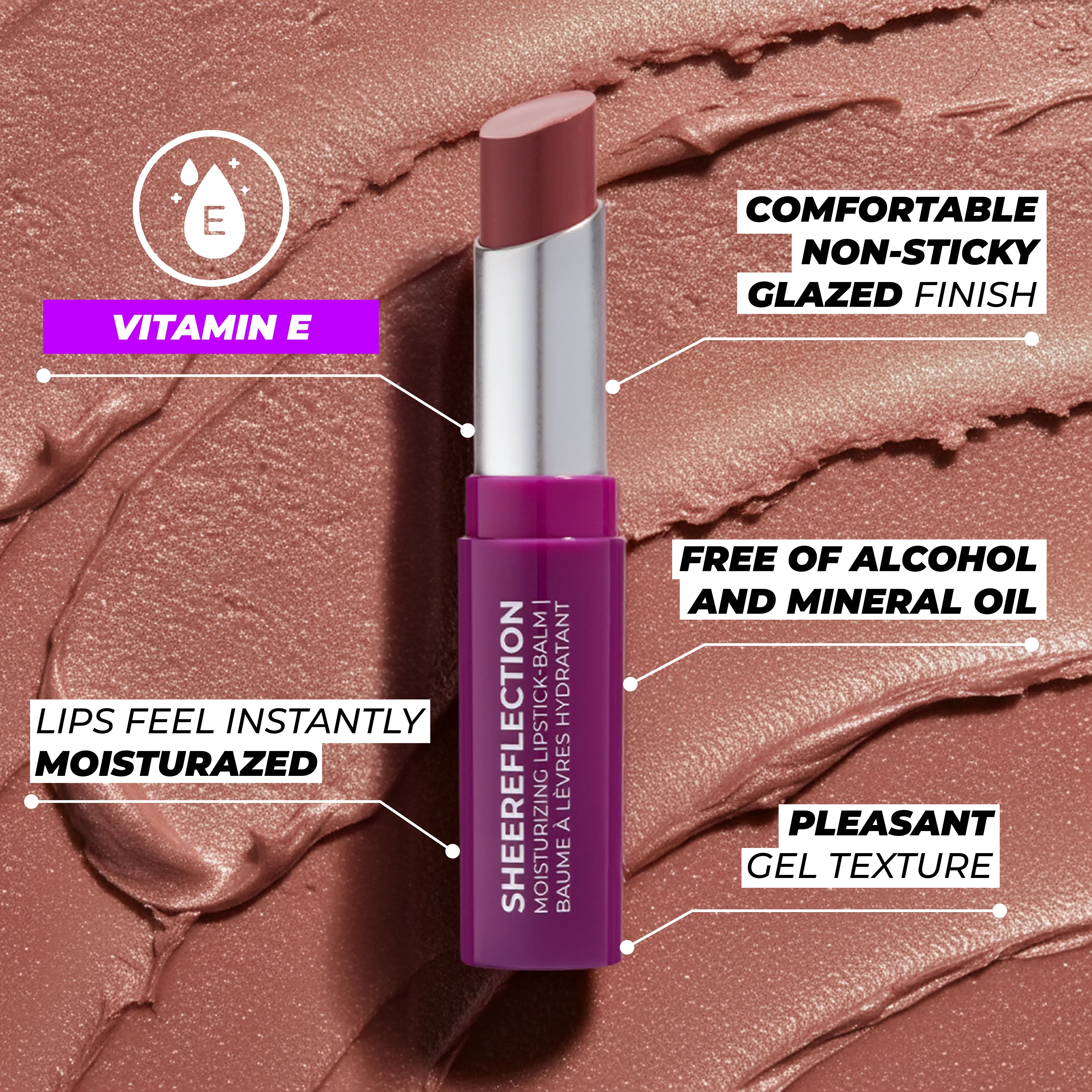 Moisturizing Lipstick-Balm SHEEReflection