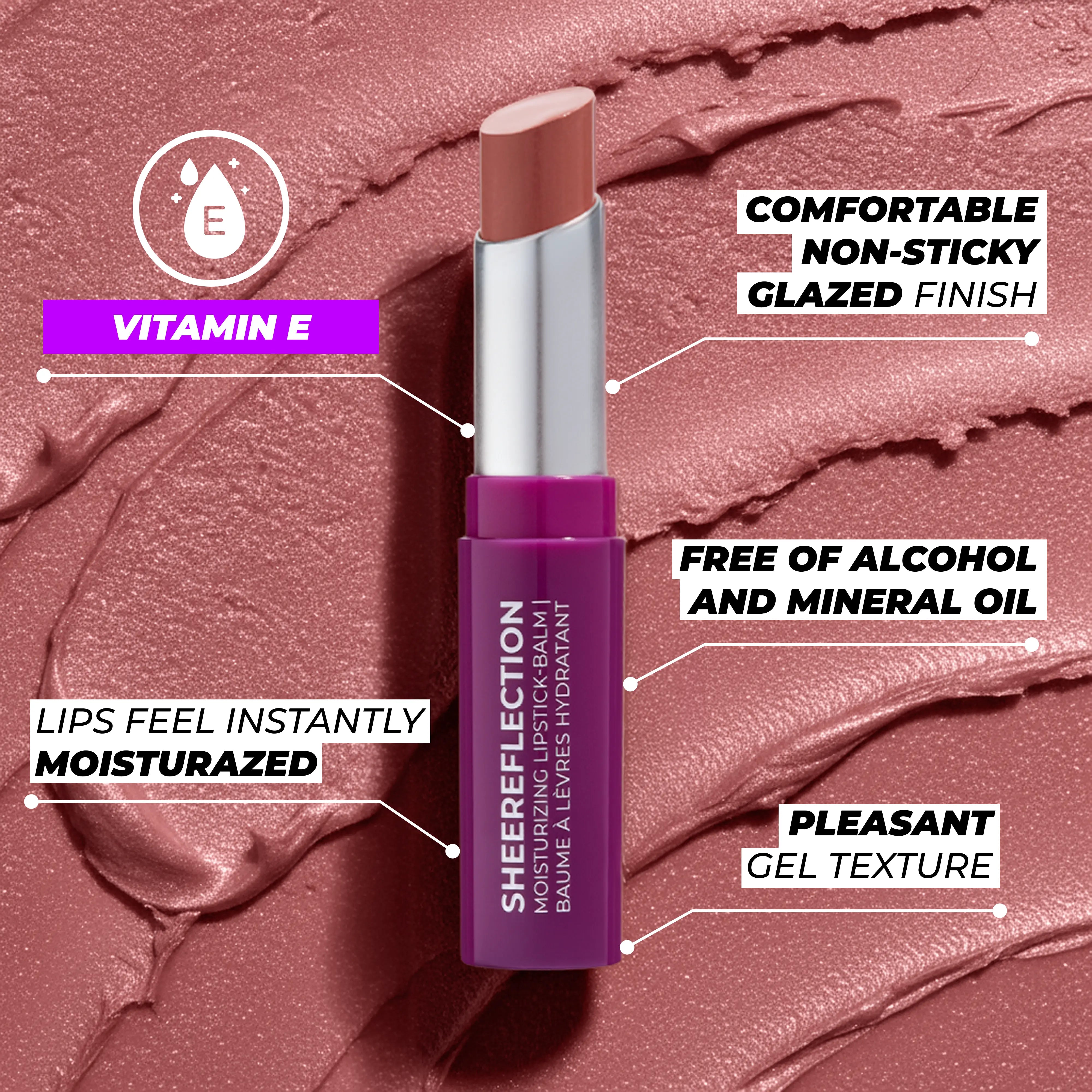 Moisturizing Lipstick-Balm SHEEReflection
