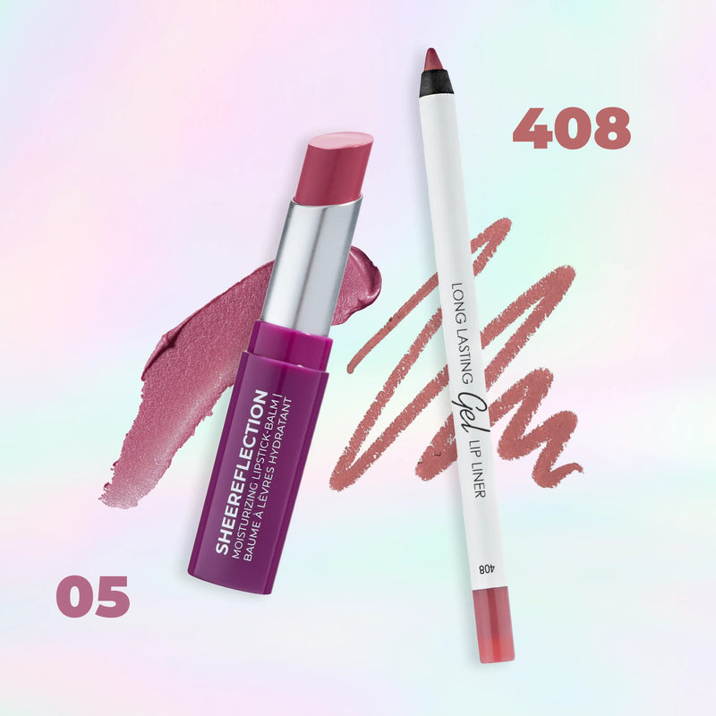 Lip Combo Set: Rosy Glow