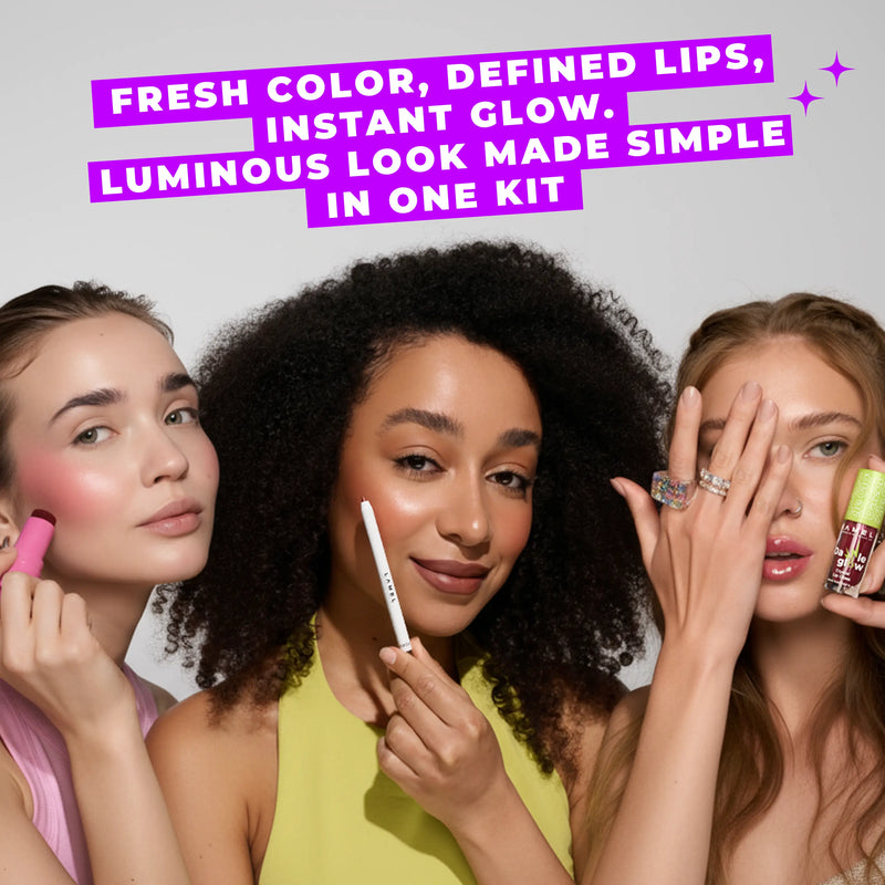 Radiant Allure Beauty Trio - Lamel Makeup