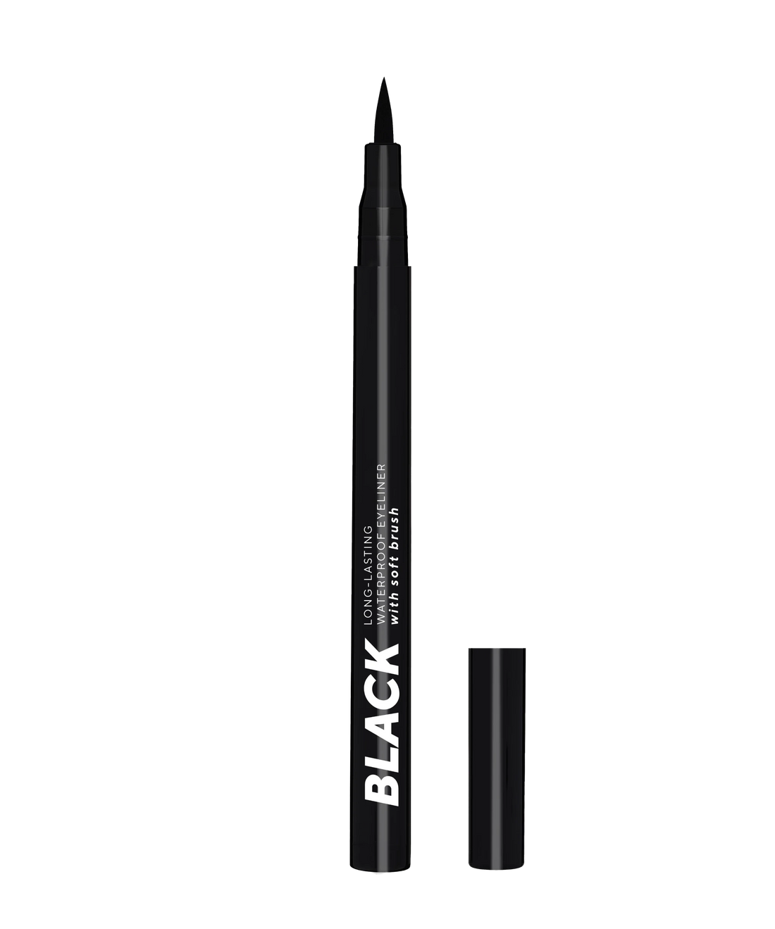 Black Eyeliner with Soft Brush,Lamel Makeup