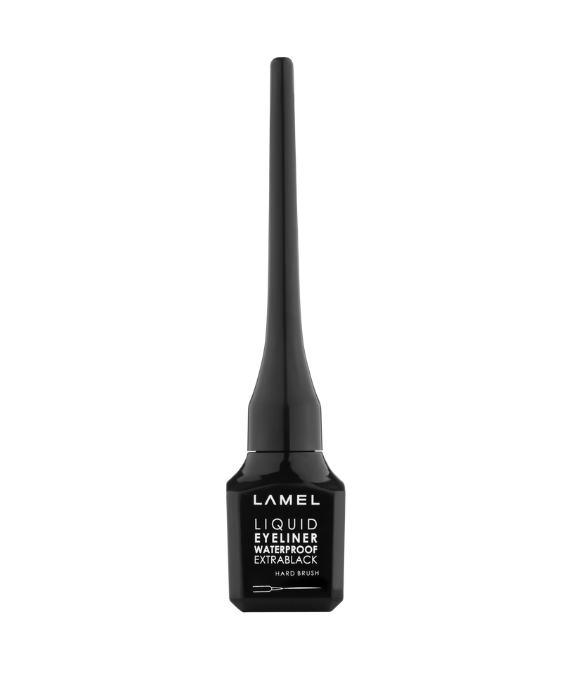 Eyeliner Liquid With Hard Brush Black - Photo 1
