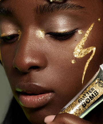 Gold Glitter Bomb
