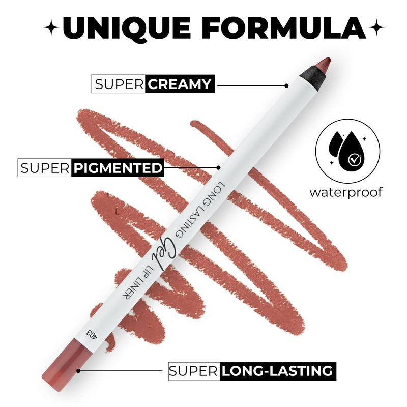 LAMEL Long Lasting Gel Lip Liner shade Burnt ocher 403 main product image
