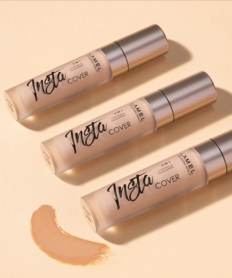 Concealer INSTA Cover,Lamel Makeup